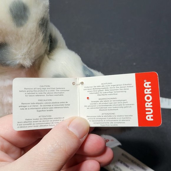 Aurora Snowy Owl Plush Stuffed Animal Plushie Zoo Toy - Picture 7 of 13